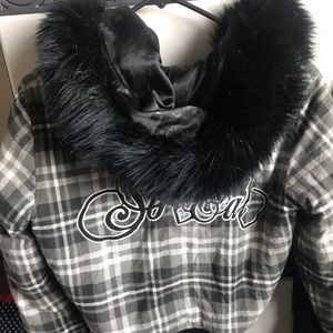 Beautiful almost new SoCal hooded jacket